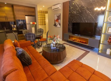 Дизайнерская квартира 2+1, 75м², в элитном комплексе с отельной инфраструктурой в Махмутларе, Алания ID-18523 фото-4