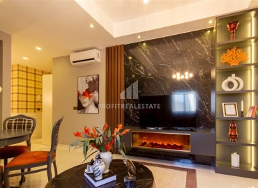 Дизайнерская квартира 2+1, 75м², в элитном комплексе с отельной инфраструктурой в Махмутларе, Алания ID-18523 фото-6