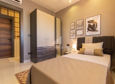 Дизайнерская квартира 2+1, 75м², в элитном комплексе с отельной инфраструктурой в Махмутларе, Алания ID-18523 фото-14