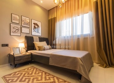 Дизайнерская квартира 2+1, 75м², в элитном комплексе с отельной инфраструктурой в Махмутларе, Алания ID-18523 фото-15