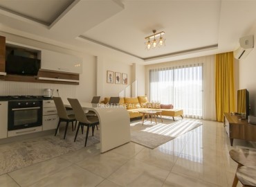 Элегантная квартира c оДной спальней, 80м² с видом на море в элитном комплексе в Махмутларе, Алания ID-18527 фото-3