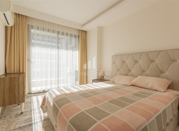 Элегантная квартира c оДной спальней, 80м² с видом на море в элитном комплексе в Махмутларе, Алания ID-18527 фото-10