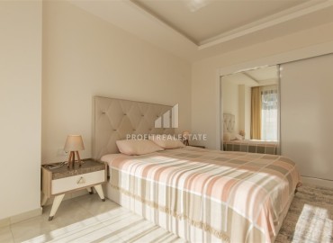 Элегантная квартира c оДной спальней, 80м² с видом на море в элитном комплексе в Махмутларе, Алания ID-18527 фото-11