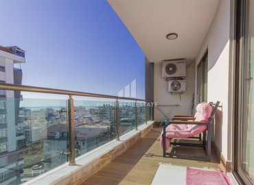 Элегантная квартира c оДной спальней, 80м² с видом на море в элитном комплексе в Махмутларе, Алания ID-18527 фото-13