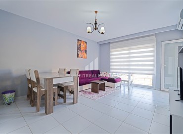 Готовая к проживанию, квартира 1+1, 65м², в комплексе с бассейном в районе субботнего рынка в Махмутларе, Алания ID-18528 фото-3