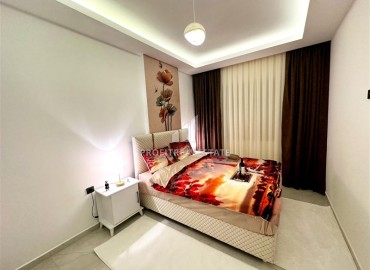 Апартаменты 1+1, 60м², с дизайнерским интерьером и видом на горы в комфортабельной новостройке в центре Махмутлара, Алания ID-18531 фото-8