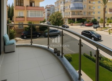 Меблированная трехкомнатная квартира, 75м², в комплексе премиум класса у пляжа Клеопатры в центре Алании ID-18532 фото-9