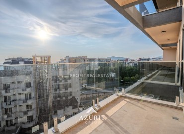 Элитная недвижимость: видовые апартаменты 1+1, 50м², в комплексе премиум-класса в 200м от моря в районе Алании Тосмур ID-18535 фото-6