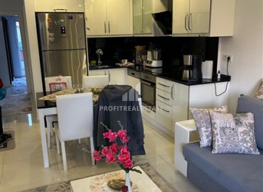 Уютная меблированная квартира 2+1, 136м², в комплексе с бассейном, в 200м от пляжа Клеопатры в центре Алании под ВНЖ ID-18536 фото-3