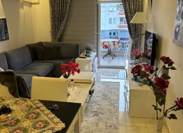 Уютная меблированная квартира 2+1, 136м², в комплексе с бассейном, в 200м от пляжа Клеопатры в центре Алании под ВНЖ ID-18536 фото-5