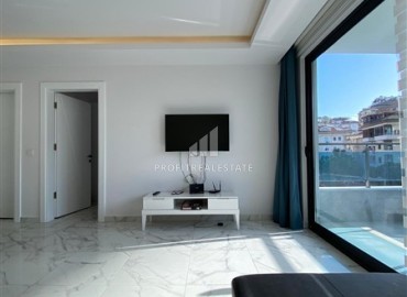 Меблированная квартира с одной спальней, 60м² в центре Алании, в современном комплексе с инфраструктурой ID-18537 фото-7