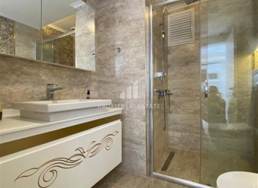 Меблированная квартира с одной спальней, 60м² в центре Алании, в современном комплексе с инфраструктурой ID-18537 фото-14