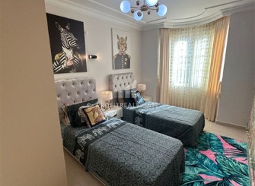 Элегантная квартира с двумя спальнями, 120м², в уютном комплексе в 400 метрах от моря в Махмутларе, Алания ID-18538 фото-6
