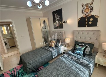 Элегантная квартира с двумя спальнями, 120м², в уютном комплексе в 400 метрах от моря в Махмутларе, Алания ID-18538 фото-7