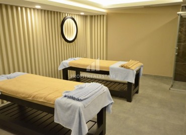 Элитная квартира с одной спальней, 60м², в фешенебельной резиденции с собственным пляжем в районе Каргыджак, Алания ID-18540 фото-13