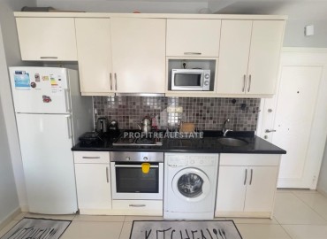 Готовая к проживанию, квартира 1+1, 50м², в комплексе с бассейном в 300м от моря в районе Оба, Алания ID-18541 фото-5