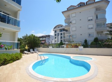 Готовая к проживанию, квартира 1+1, 50м², в комплексе с бассейном в 300м от моря в районе Оба, Алания ID-18541 фото-11