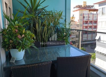 Меблированная квартира 1+1, 55м², в резиденции с бассейном в центре Алании, в 200м от пляжа Клеопатры ID-18542 фото-9