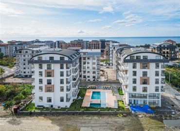 Стильные апартаменты с одной спальней, 50м², в новостройке с инфраструктурой и отличной локацией в Каргыджаке, Алания ID-18544 фото-15