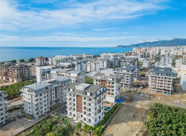 Стильные апартаменты с одной спальней, 50м², в новостройке с инфраструктурой и отличной локацией в Каргыджаке, Алания ID-18544 фото-19