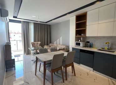 Симпатичная двухкомнатная квартира, 56м², в малоквартирной комфортабельной резиденции в центре Алании, 200м от моря ID-18546 фото-5