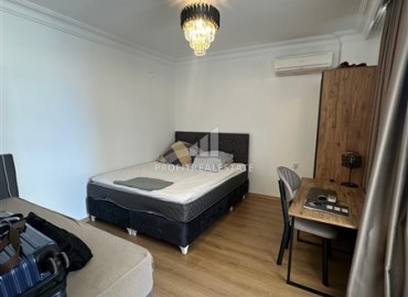 Видовая меблированная квартира с двумя спальнями, 90м², в резиденции на первой береговой линии в Махмутларе, Алания ID-18548 фото-9