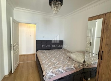 Видовая меблированная квартира с двумя спальнями, 90м², в резиденции на первой береговой линии в Махмутларе, Алания ID-18548 фото-10