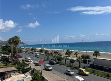 Видовая меблированная квартира с двумя спальнями, 90м², в резиденции на первой береговой линии в Махмутларе, Алания ID-18548 фото-12