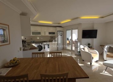 Уютная трехкомнатная квартира, 115м², с видом на море в районе Джикджилли, Алания с возможностью ВНЖ ID-18549 фото-2