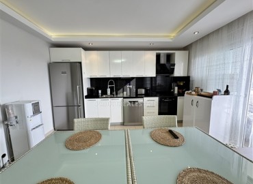 Стильный видовой пентхаус с тремя спальнями, 170м², в элитном комплексе в Джикджилли, Алания ID-18551 фото-4