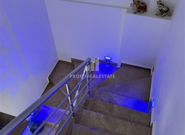 Стильный видовой пентхаус с тремя спальнями, 170м², в элитном комплексе в Джикджилли, Алания ID-18551 фото-9