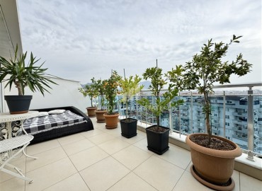 Стильный видовой пентхаус с тремя спальнями, 170м², в элитном комплексе в Джикджилли, Алания ID-18551 фото-14