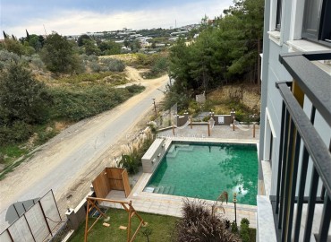 Апартаменты с одной спальней, 55м², в новой резиденции премиум класса 2024 года постройки в Авсалларе, Алания ID-18552 фото-12