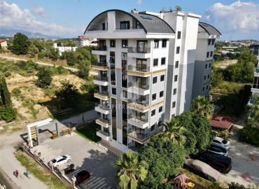 Апартаменты с одной спальней, 55м², в новой резиденции премиум класса 2024 года постройки в Авсалларе, Алания ID-18552 фото-13