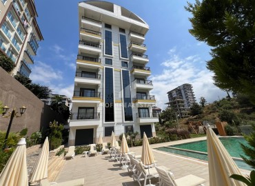 Апартаменты с одной спальней, 55м², в новой резиденции премиум класса 2024 года постройки в Авсалларе, Алания ID-18552 фото-19