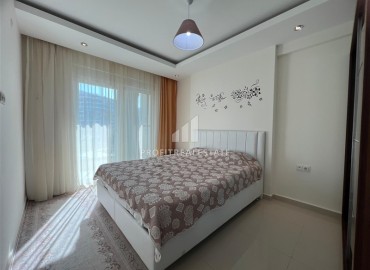 Стильная двухкомнатная квартира с застекленным балконом, 65м², в районе Алании - Авсаллар, в 700м от моря. ID-18558 фото-11