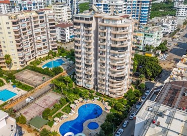 Элегантная квартира с двумя спальнями, 120м², в уютном комплексе в 400 метрах от моря в Махмутларе, Алания ID-18538 фото-1