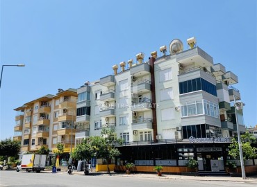 Центр Алании: меблированная квартира 1+1, 60м², с ремонтом в недорогом комплексе в 350м от пляжа Средиземного моря ID-18564 фото-1