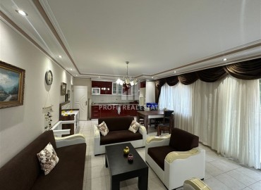 Готовая к проживанию, квартира с двумя спальнями, 100м², в комплексе с бассейном, в 100м от моря в районе Алании Оба ID-18565 фото-2