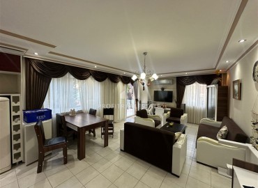 Готовая к проживанию, квартира с двумя спальнями, 100м², в комплексе с бассейном, в 100м от моря в районе Алании Оба ID-18565 фото-3