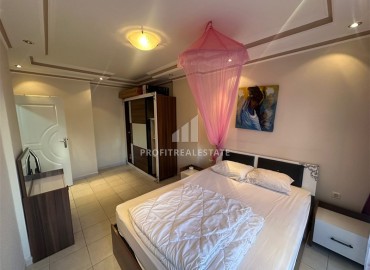 Готовая к проживанию, квартира с двумя спальнями, 100м², в комплексе с бассейном, в 100м от моря в районе Алании Оба ID-18565 фото-16