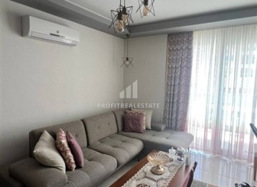 Симпатичная квартира с одной спальней, 55м², в комплексе премиум класса в 300м от пляжей Махмутлара, Алания ID-18566 фото-3