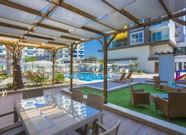Симпатичная квартира с одной спальней, 55м², в комплексе премиум класса в 300м от пляжей Махмутлара, Алания ID-18566 фото-20