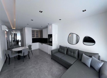 New 1+1 apartment with sea views, on the first coastline, in a luxury residence, Kargicak, Alanya ID-16834 фото-2