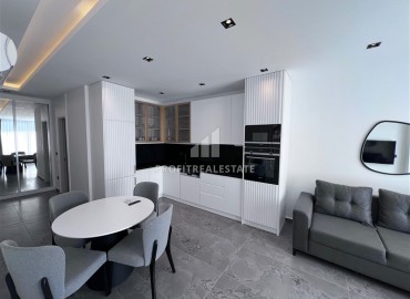 New 1+1 apartment with sea views, on the first coastline, in a luxury residence, Kargicak, Alanya ID-16834 фото-3