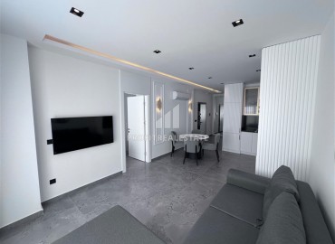 New 1+1 apartment with sea views, on the first coastline, in a luxury residence, Kargicak, Alanya ID-16834 фото-4