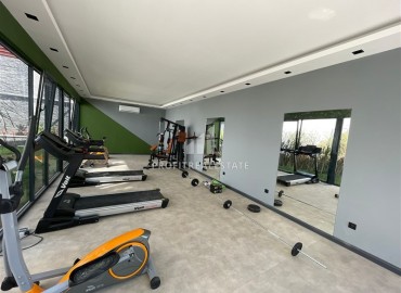 New 1+1 apartment with sea views, on the first coastline, in a luxury residence, Kargicak, Alanya ID-16834 фото-12