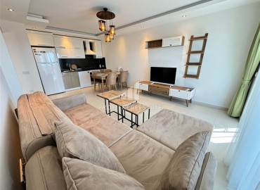 Видовая квартира 1+1, 65м², с новой мебелью и остекленным балконом в комфортабельном комплексе в Махмутларе, Алания ID-18567 фото-3