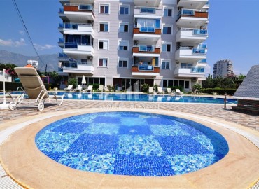 Видовая квартира 1+1, 65м², с новой мебелью и остекленным балконом в комфортабельном комплексе в Махмутларе, Алания ID-18567 фото-12