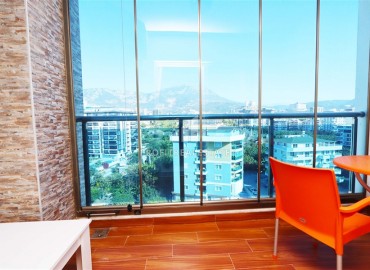 Уютная видовая студия 0+1, 35м², в комплексе с инфраструктурой, в 200 метрах от моря в Махмутларе, Алания ID-18569 фото-12